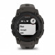 Смарт-годинник Garmin Instinct E 40 mm Black with Charcoal Silicone Band (010-02932-13)