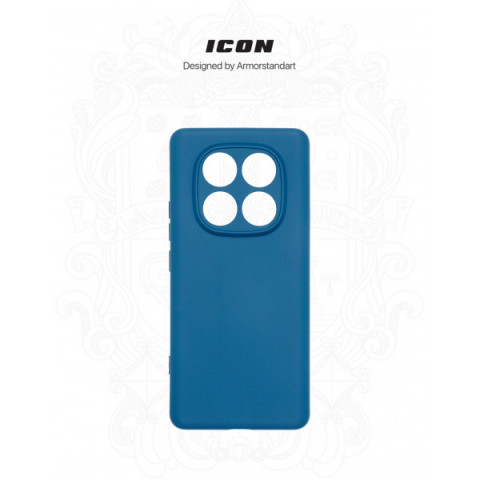Чохол ArmorStandart ICON для Xiaomi Redmi Note 14 Pro 5G / Poco X7 Camera cover Dark Blue (ARM79828)