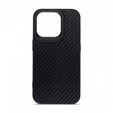 Чохол Harder Carbon Pattern для Apple iPhone 15 Pro Black (ARM76777)