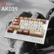 Дротова магнітна клавіатура Ajazz AK029 Meow Magnetic Switch (AK029-M-Y) Купити в Україні