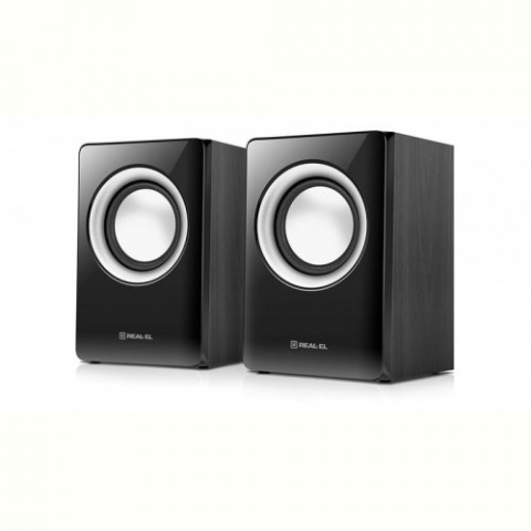 Акустична система REAL-EL S-215 Black