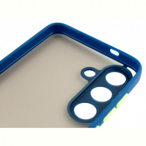 Чохол-накладка Dengos Matt для Samsung Galaxy S25 SM-S931 Blue (DG-TPU-MATT-162)