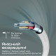 Кабель Promate xCord-AC200 USB - USB Type-C (M/M), 2 м, White (xcord-ac200.white)