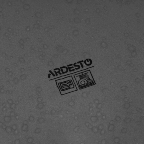 Тарілка десертна Ardesto Trento, 20.5см, кераміка, сірий
