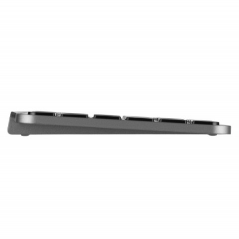 Клавіатура мембрана Keychron B1 Pro, USB/WL/BT, space gray
