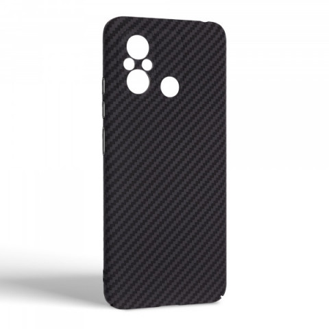 Чохол ArmorStandart LikeCarbon для Xiaomi Redmi 12C Black (ARM71943)