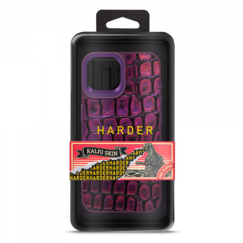 Чохол Harder Kaiju Skin для Apple iPhone 15 Purple (ARM76836)