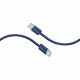Кабель Promate EcoLine-Ci120 USB Type-C - Lightning (M/M), 3 A, 27 W, 1.2 м, Navy