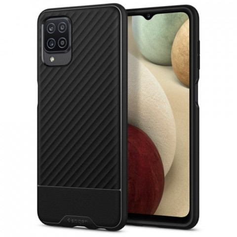 Чохол-накладка Spigen Core Armor для Samsung Galaxy A12 SM-A125 / SM-A127 Black (ACS02584)