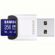 Карта пам`яті MicroSDXC 256GB UHS-I/U3 Samsung Pro Plus R180/W130MB/s + OTG Card reader (MB-MD256SB/WW)