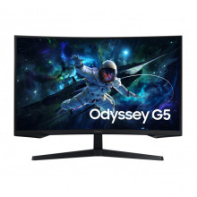 Монітор Samsung 31.5" Odyssey G55C 2xHDMI, DP, VA, 2560x1440, 165Hz, 1ms, CURVED