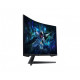 Монітор Samsung 31.5" Odyssey G55C 2xHDMI, DP, VA, 2560x1440, 165Hz, 1ms, CURVED