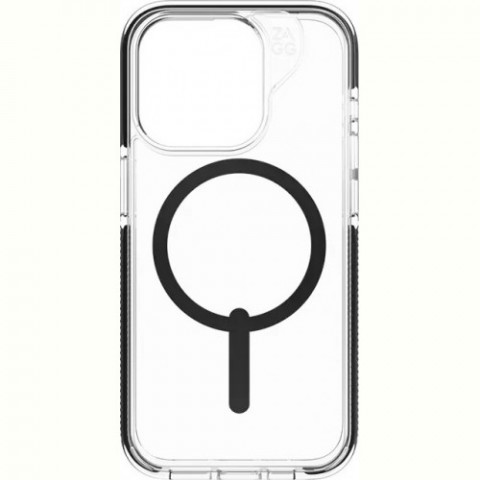 Чохол-накладка Zagg Gear4 Piccadilly Snap with Magsafe для Apple iPhone 15 Pro Black (702312338)