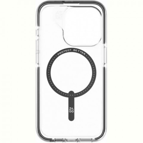 Чохол-накладка Zagg Gear4 Piccadilly Snap with Magsafe для Apple iPhone 15 Pro Black (702312338)