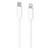 Кабель 2E USB-C - Lightning, Glow, 1m, white
