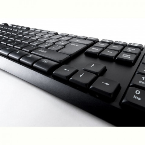 Клавіатура COBRA OK-104 Ukr Black USB