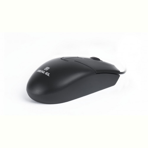 Мишка REAL-EL RM-208 Black USB