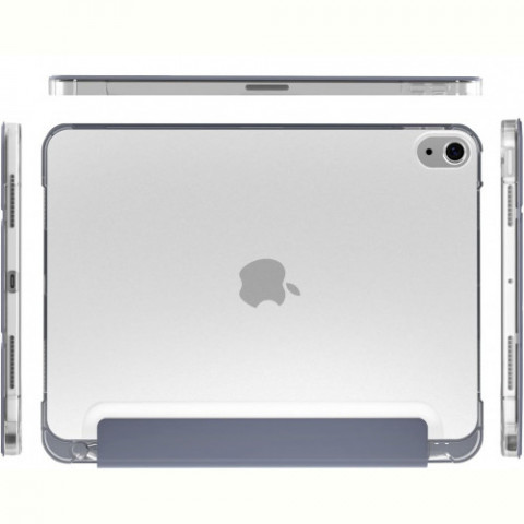 Чохол-книжка BeCover Soft Edge з кріпленням Apple Pencil для Apple iPad Air (4/5) 2020/2022 10.9" Purple (711124)