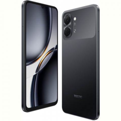 Смартфон Tecno Spark Go 3 (KN3) 4/128GB Ink Black (4894947105272)