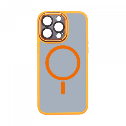Чохол ArmorStandart Unit MagSafe SE для Apple iPhone 15 Pro Max Orange Black (ARM75372)