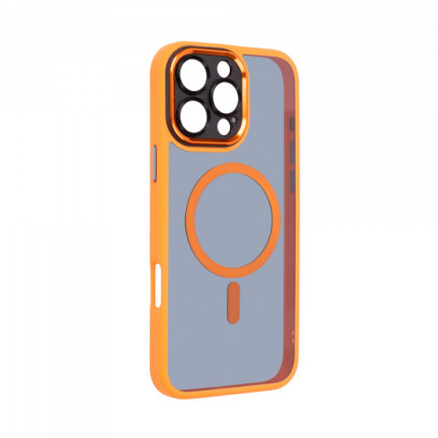 Чохол ArmorStandart Unit MagSafe SE для Apple iPhone 15 Pro Max Orange Black (ARM75372)