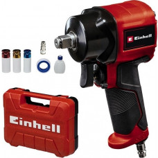 Гайковерт пневматичний Einhell TC-PW 610 Compact, 610Нм, 6.3бар, 142л/хв, М14, 3 головки, кейс, 1.14кг