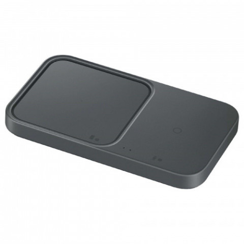 Бездротовий зарядний пристрій з блоком живлення Samsung EP-P5400 Wireless Charger Duo 15W Black (EP-P5400TBRGRU)