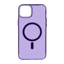 Чохол ArmorStandart Y23 MagSafe для Apple iPhone 15 Plus Transparent Purple (ARM68337)