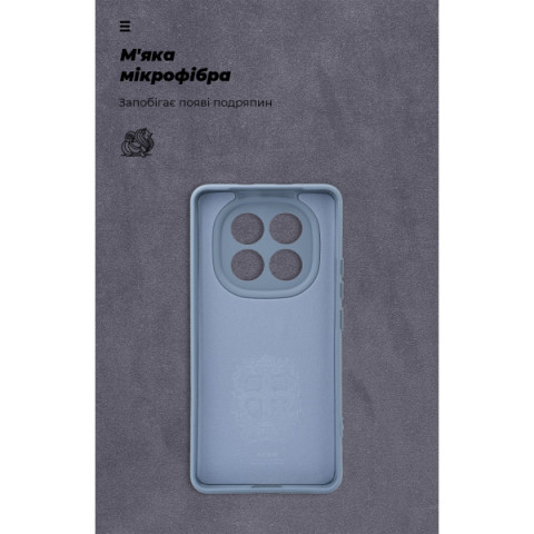 Чохол ArmorStandart ICON для Xiaomi Redmi Note 15 4G / Note 15 5G / Poco M8 5G Camera cover Winter Blue (ARM89815)