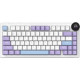 Бездротова механічна клавіатура Ajazz AK820 V2 White Peach Switch (AK820-V2-WP-PWB) Купити в Україні