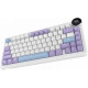 Бездротова механічна клавіатура Ajazz AK820 V2 White Peach Switch (AK820-V2-WP-PWB) Купити в Україні