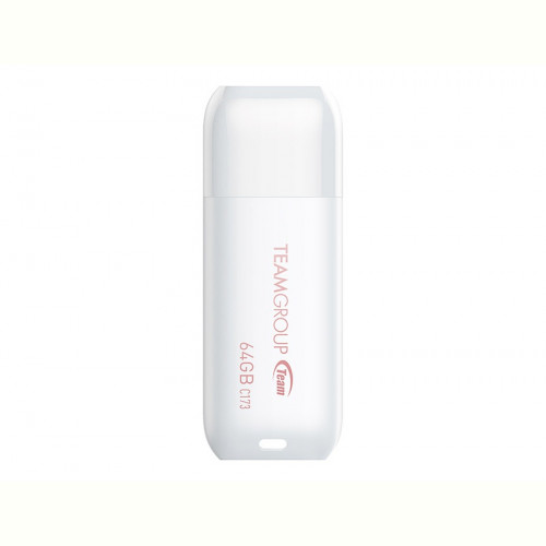 Флеш-накопичувач USB 64GB Team C173 Pearl White (TC17364GW01)