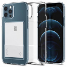 Чохол-накладка Spigen Crystal Slot для Apple iPhone 12/12 Pro Crystal Clear (ACS02576)