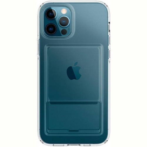 Чохол-накладка Spigen Crystal Slot для Apple iPhone 12/12 Pro Crystal Clear (ACS02576)
