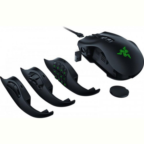 Мишка бездротова Razer Naga V2 Pro Wireless (RZ01-04400100-R3G1) Black USB