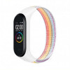 Ремінець BeCover Nylon Style для Xiaomi Mi Smart Band 5/Mi Smart Band 6 Rainbow (705430)