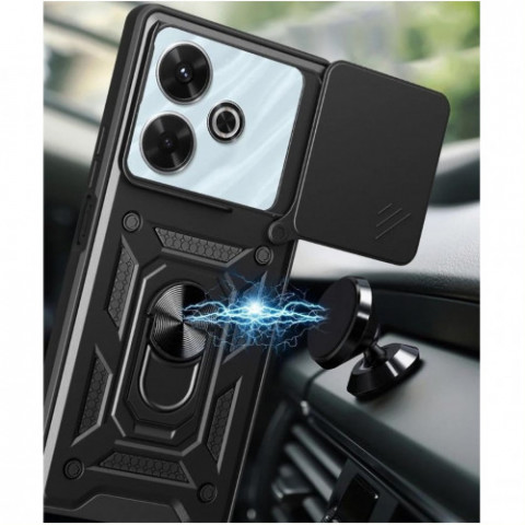 Чохол-накладка BeCover Military для Xiaomi Redmi 13 Black (711551)