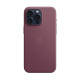Чохол FineWoven Case with MagSafe Original for Apple iPhone 15 Pro Max (OEM) - Mulberry (ARM71989)