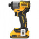 Шурупокрут ударний акумуляторний DeWalt XR Li-Ion 18В акб 2х2А·год 192Нм 3200об/хв 4200уд/хв кейс TSTAK, ЗП 0.88кг