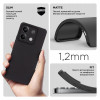 Чохол-накладка Armorstandart Matte Slim Fit для Xiaomi Redmi Note 13 Pro 5G Camera cover Black (ARM71858)