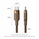 Кабель Vention USB Type-C - USB Type-C (M/M), 60W, 3A, 2 м, Copper (TRDJH)