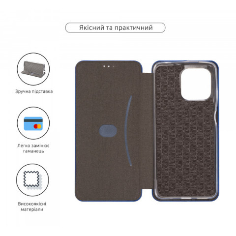 Чохол-книжка ArmorStandart G-Case для Motorola G15 Blue (ARM82970)