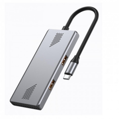 USB-хаб Gembird USB Type-C 4-в-1 (UHB-CM-U310-A2C2-01)