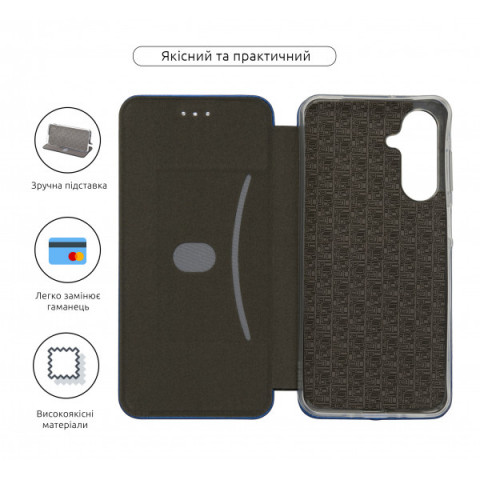 Чохол-книжка ArmorStandart G-Case для Samsung A26 5G Blue (ARM82176)