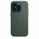 Чохол Apple iPhone 15 Pro FineWoven Case with MagSafe Evergreen (MT4U3)