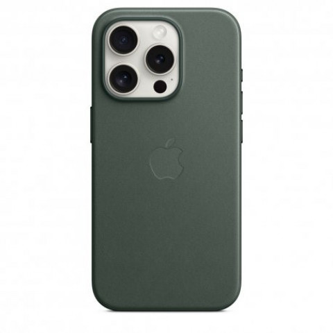 Чохол Apple iPhone 15 Pro FineWoven Case with MagSafe Evergreen (MT4U3)