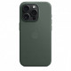 Чохол Apple iPhone 15 Pro FineWoven Case with MagSafe Evergreen (MT4U3)