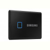 Накопичувач зовнішній SSD 2.5" USB 1.0TB Samsung T7 Touch Black (MU-PC1T0K/WW)