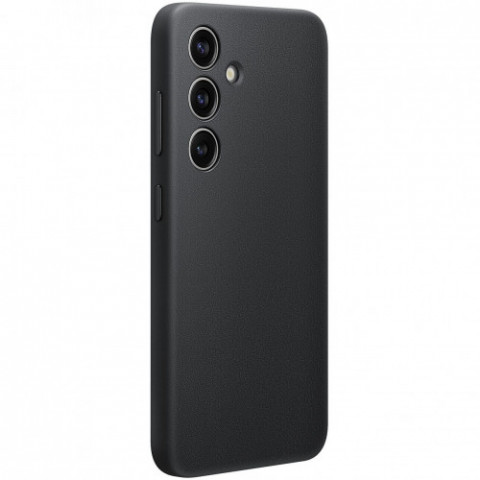 Чохол-накладка Samsung Vegan Leather Case для Samsung Galaxy S24 SM-S921 Black (GP-FPS921HCABW)