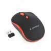 Мишка бездротова Gembird MUSW-4B-03-R Black/Red USB